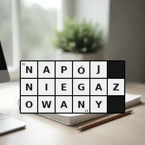 Rozwiązanie krzyżówki: handlowo dostępny napój nienasycony sztucznie dwutlenkiem węgla - napój niegazowany | hasła, synonimy i podpowiedzi Hasło krzyżówkowe handlowo dostępny napój nienasycony sztucznie dwutlenkiem węgla - napój niegazowany – rozwiązanie, synonimy, podpowiedzi i definicje krzyżówkowe